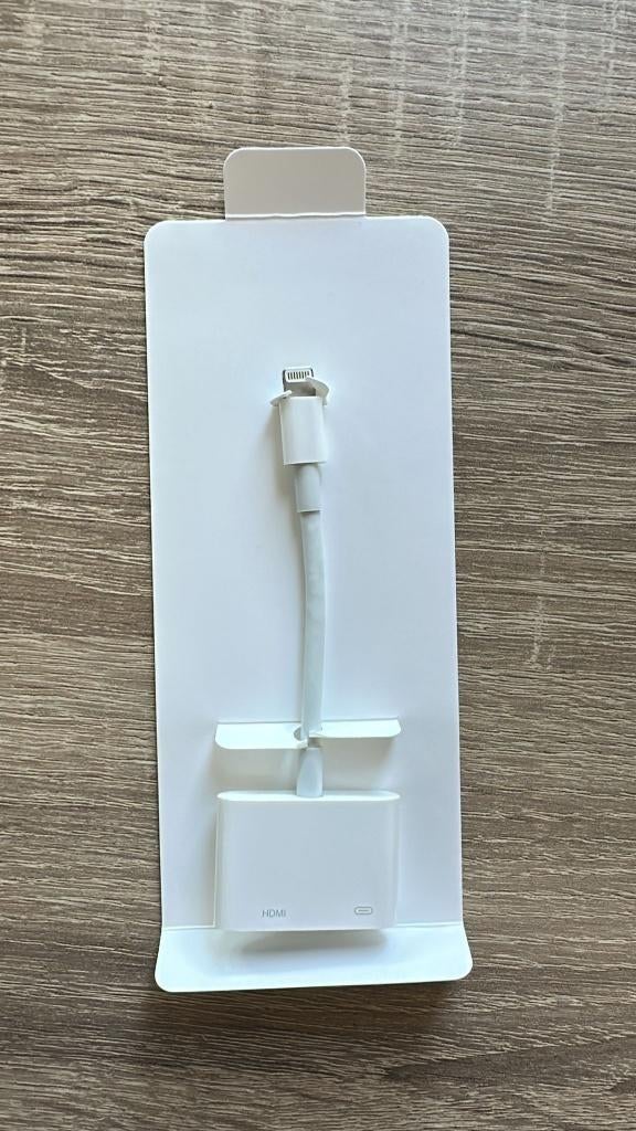 APPLE Lightning Digital AV-adapter Lightning-adapter Wit, Ophalen of Verzenden, Nieuw