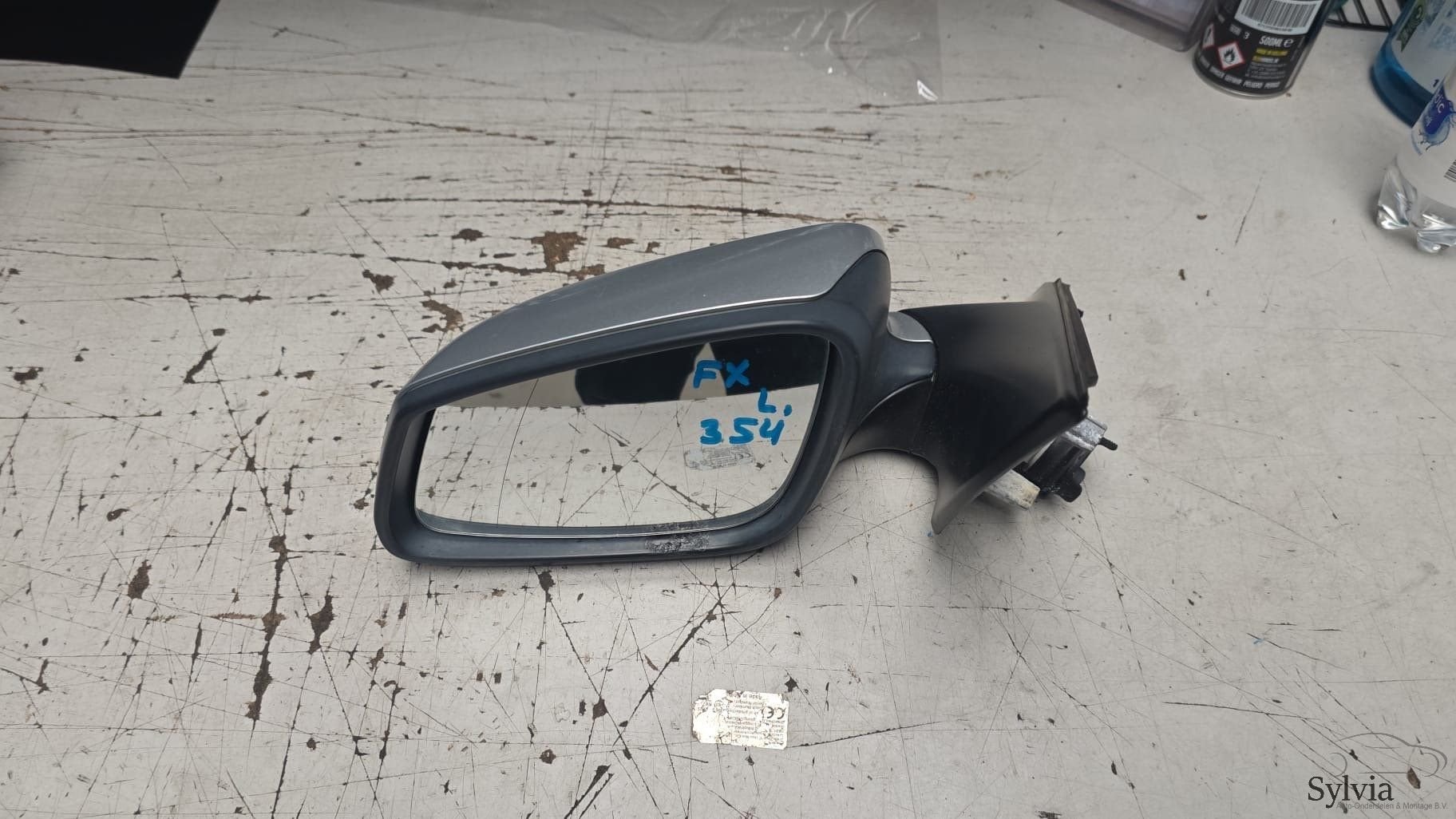 Buitenspiegel links BMW 5 Serie F10 F11 Titansilber 354, Auto-onderdelen, Gebruikt, -, -, Ophalen of Verzenden