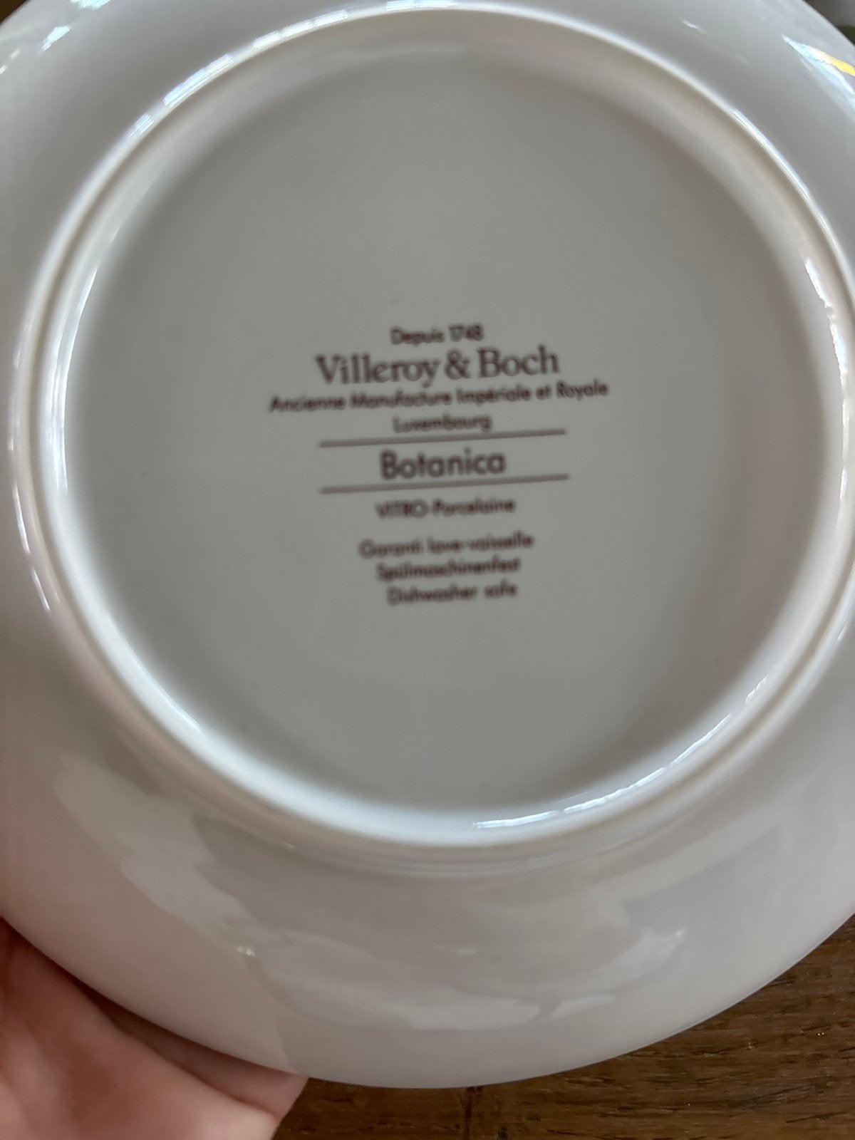 Villeroy & Boch Botanica schotels - Myosotis palustris, Antiek en Kunst, Ophalen of Verzenden