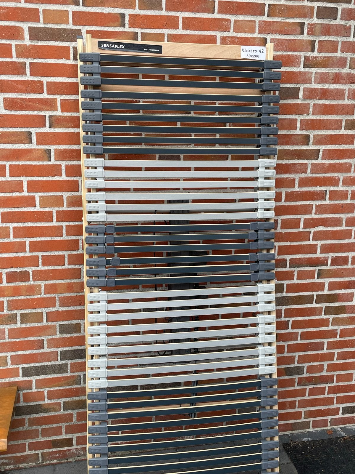 Volledig elektrische lattenbodem (hoofd- en voeteneind), Ophalen, Eenpersoons, 80 cm, 200 cm