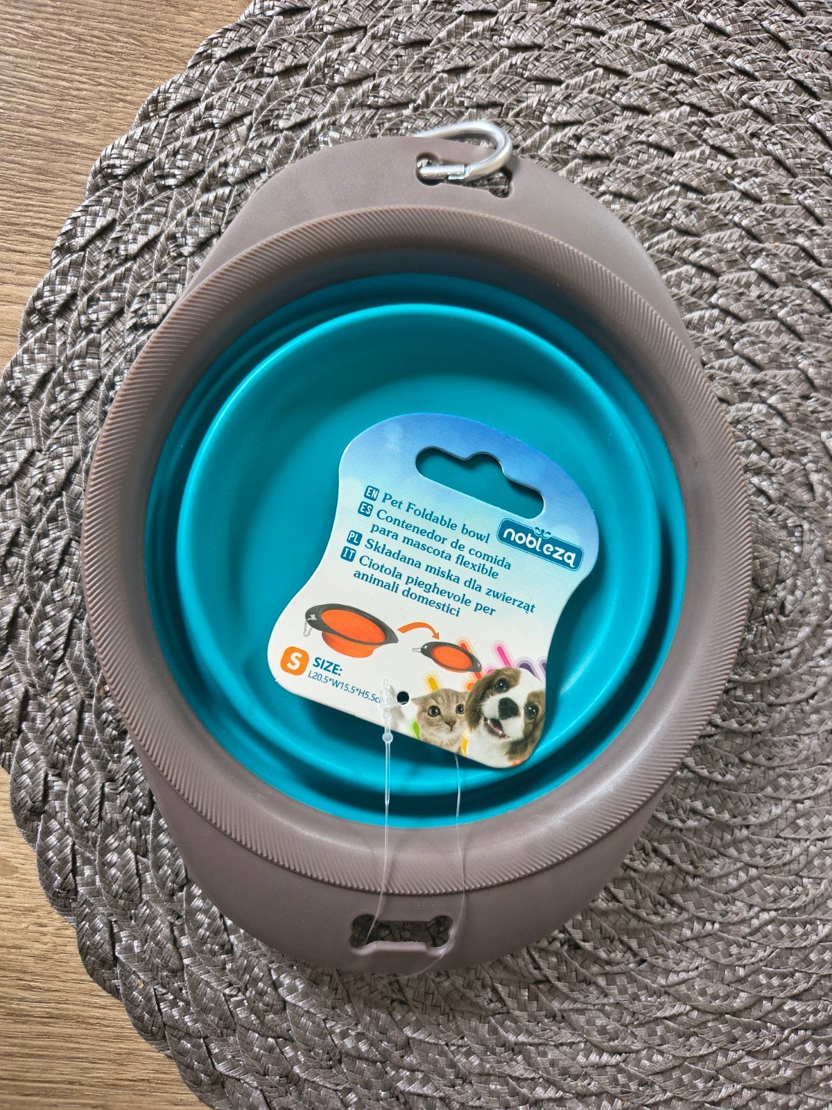 Opvouwbaar drinkbakje voor de hond., Ophalen of Verzenden, Nieuw