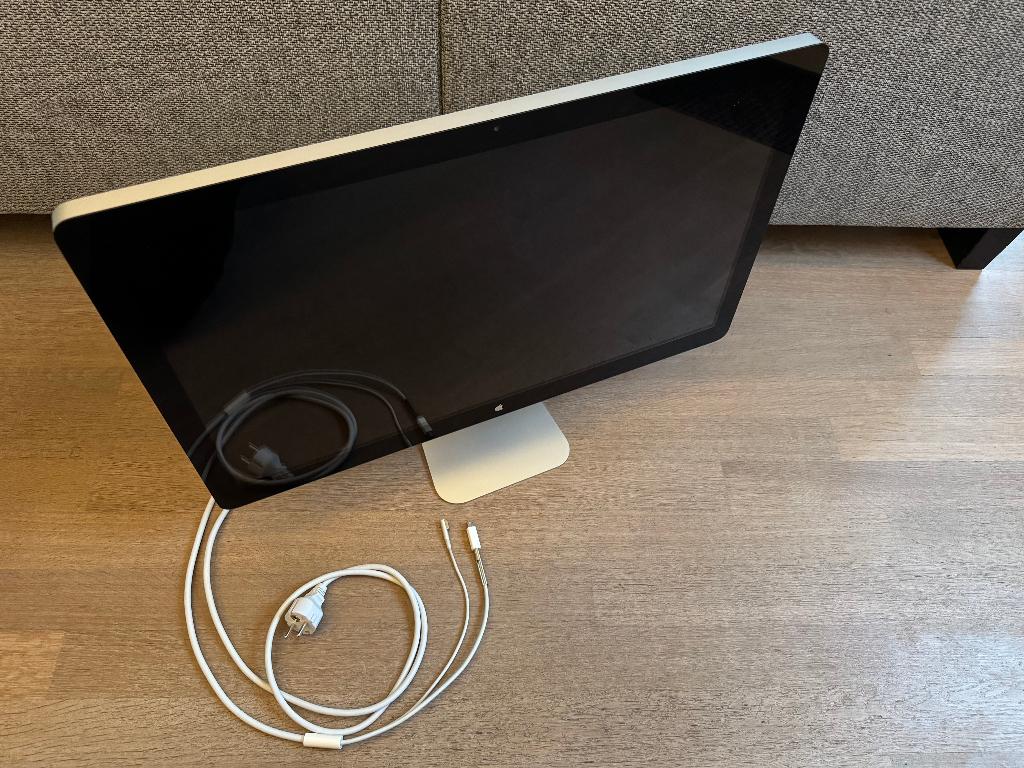 Apple Thunderbolt Display 27” (A1407), Ophalen, Gebruikt, IPS, Ingebouwde speakers