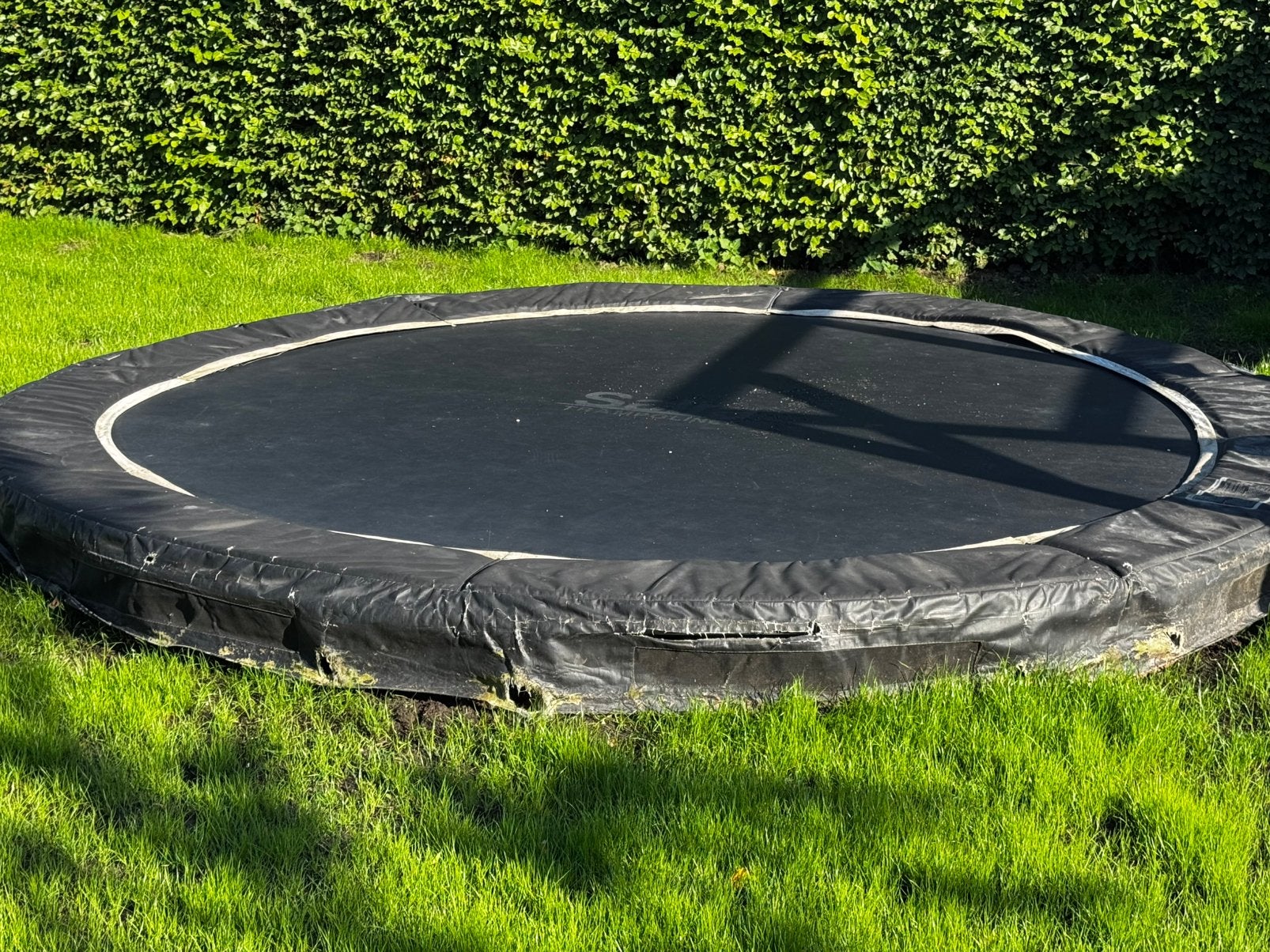 SALTA trampoline / springmat / inground 366cm, Ophalen, Gebruikt