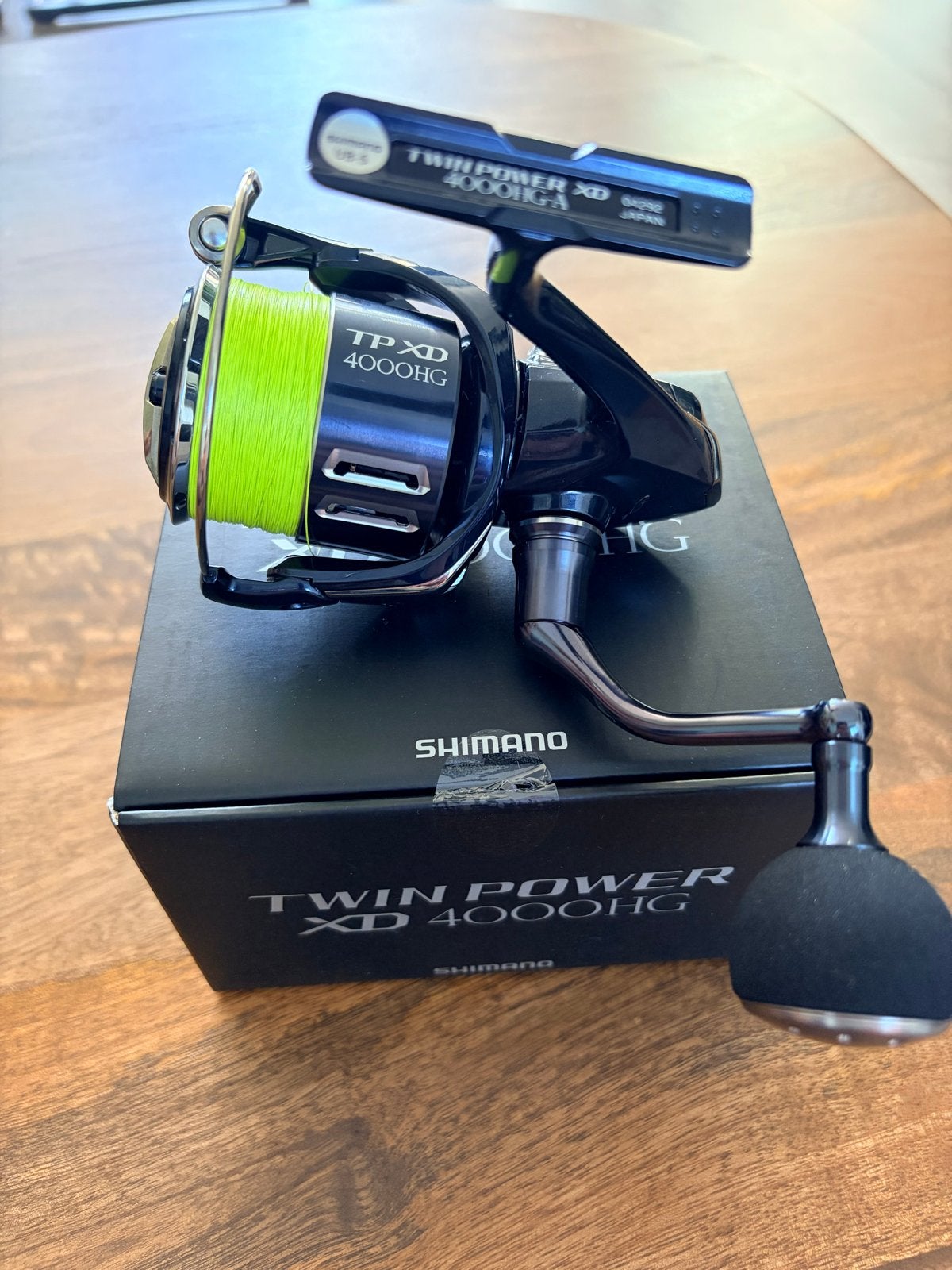 Shimano Twin Power XD 4000 HG Molen, Ophalen of Verzenden, Zo goed als nieuw, Molen