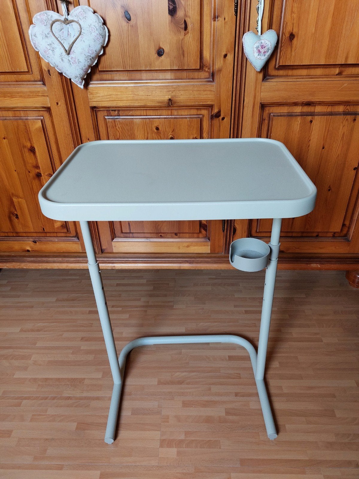 björkäsen Ikea verstelbare laptoptafel ZGAN, Computers en Software, Ophalen, Zo goed als nieuw