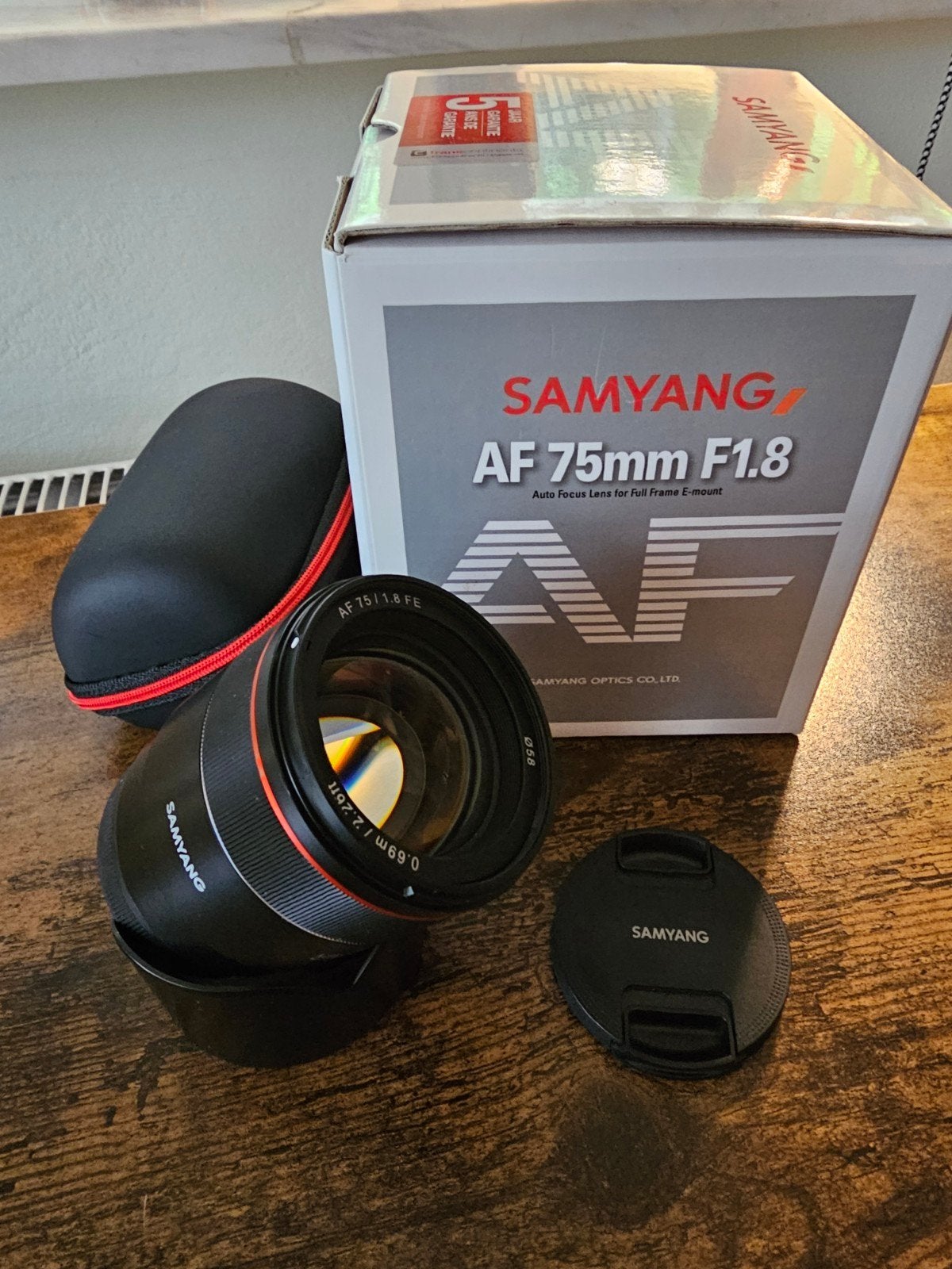 Samyang AF 75mm f1.8 voor Sony E-mount, Audio, Tv en Foto, Fotografie | Lenzen en Objectieven, Ophalen, Sony E-mount, Samyang