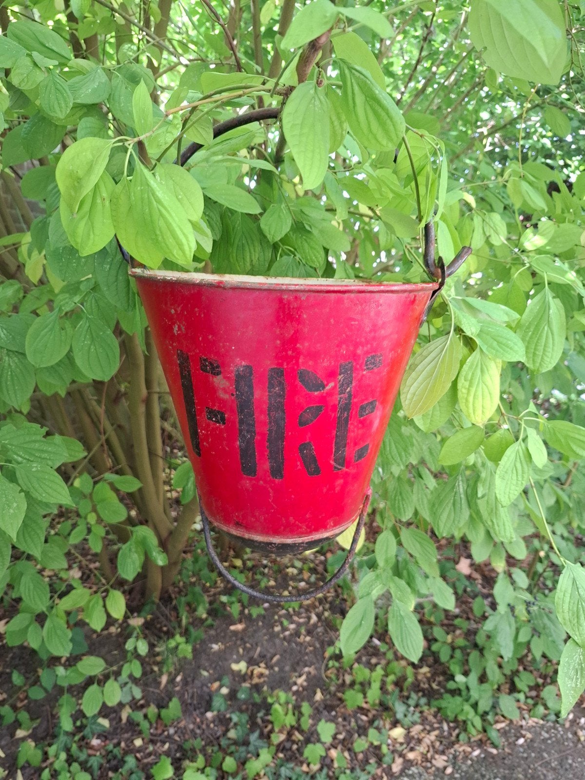 Antiek FIRE Emmer !!!, Ophalen of Verzenden