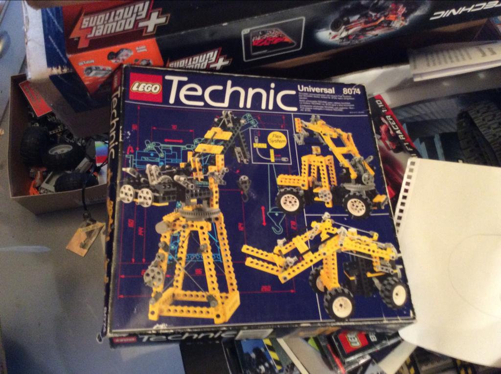 Lego Technic Universal 8074 - Vintage Set, Ophalen of Verzenden, Gebruikt, Complete set, Lego