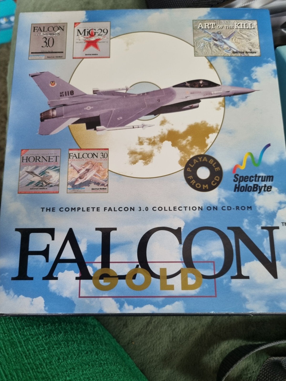 Falcon Gold Editie 3.0 - Complete Vliegsimulator Collectie, Gebruikt, 1 speler, Ophalen of Verzenden, Vanaf 12 jaar