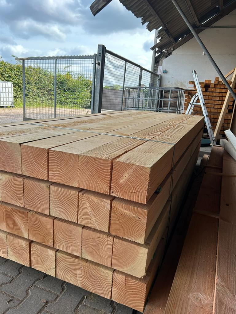 Douglas balk 15x15x250/300/400 cm, Ophalen of Verzenden, Nieuw, 250 cm of meer, Planken