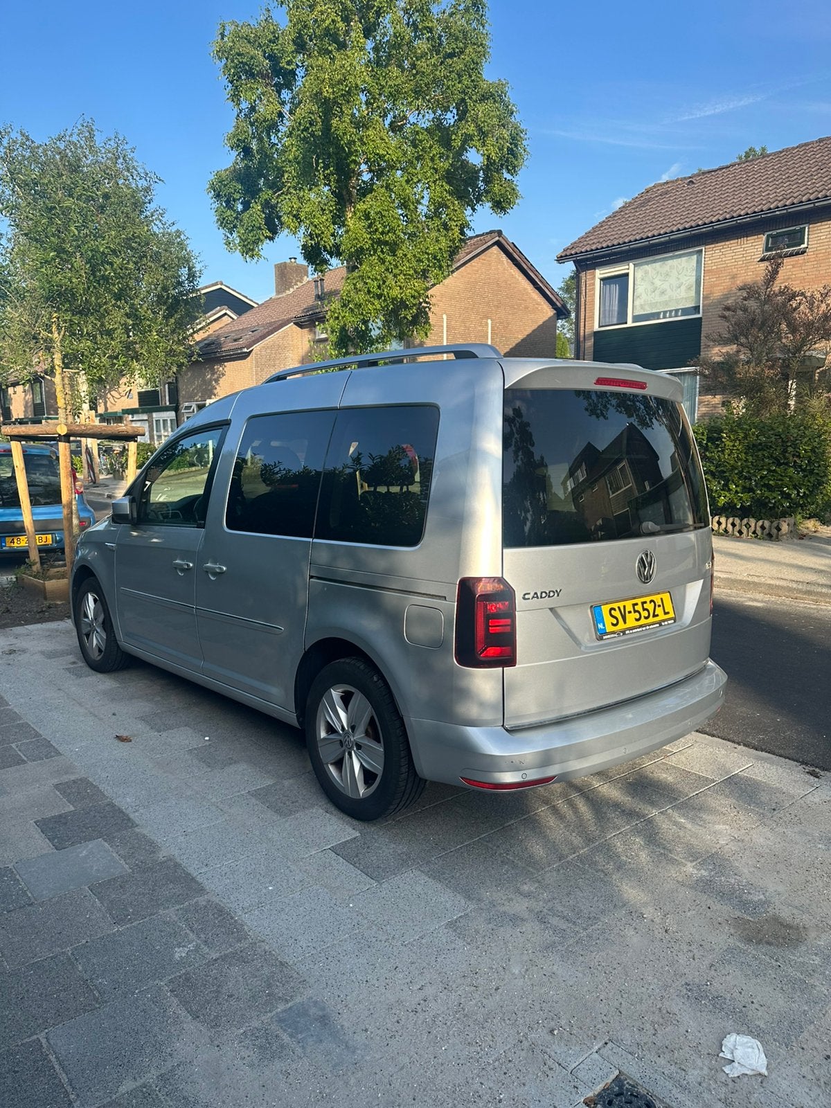 Volkswagen Caddy Combi 1.4 TSI 125pk BMT Dsg-7 2016 Grijs, Auto's, Dealer onderhouden, 650 kg, Particulier, 1314 kg