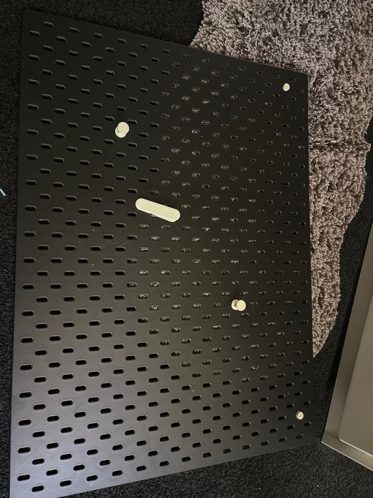 IKEA Skadis ophangbord - Zwart, Hout, Ophalen of Verzenden, Modern, Gebruikt