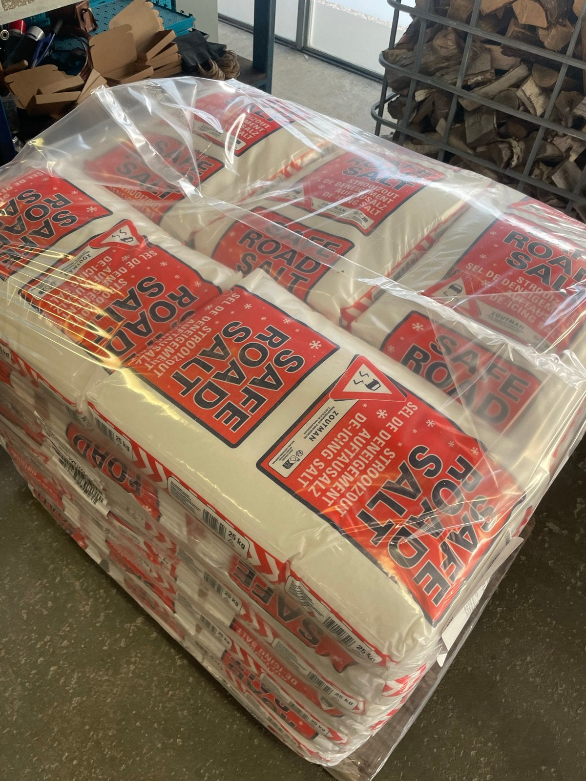Pallet strooizout - 40 zakken à 25 kg (1000 kg), Ophalen, Nieuw