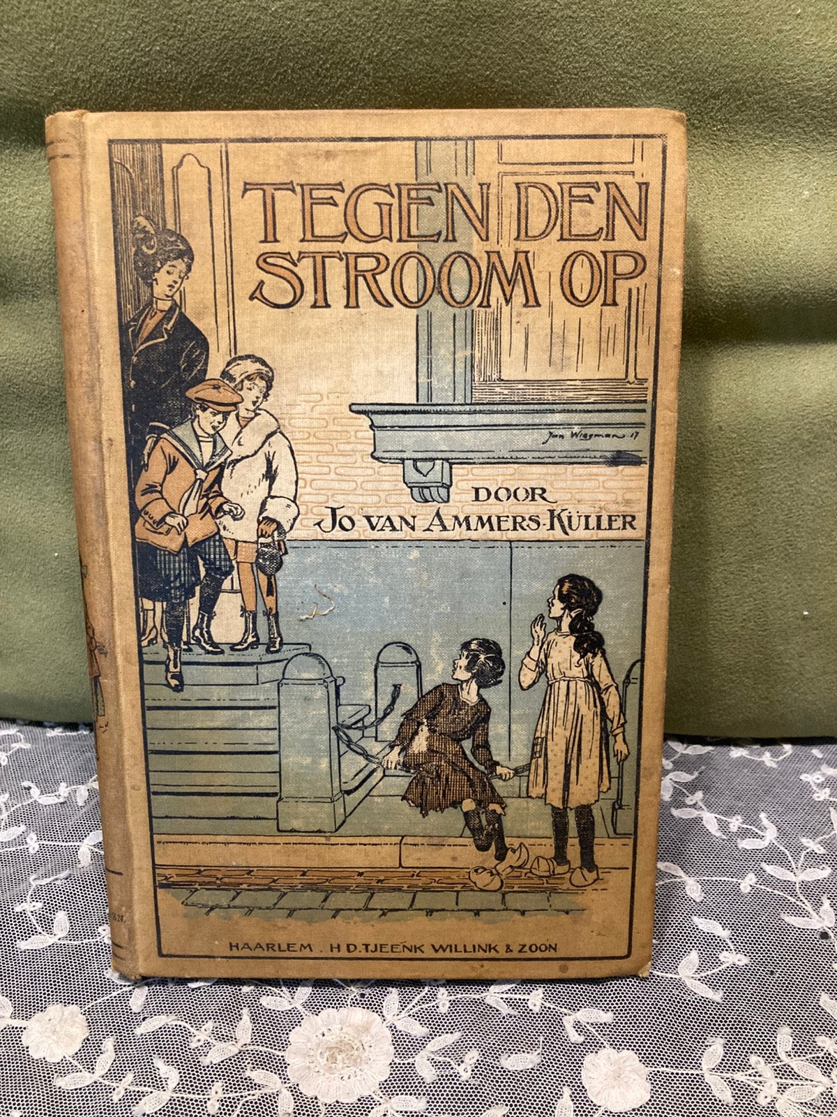 Antiek boek Tegen den Stroom op (050625), Ophalen of Verzenden, Gelezen