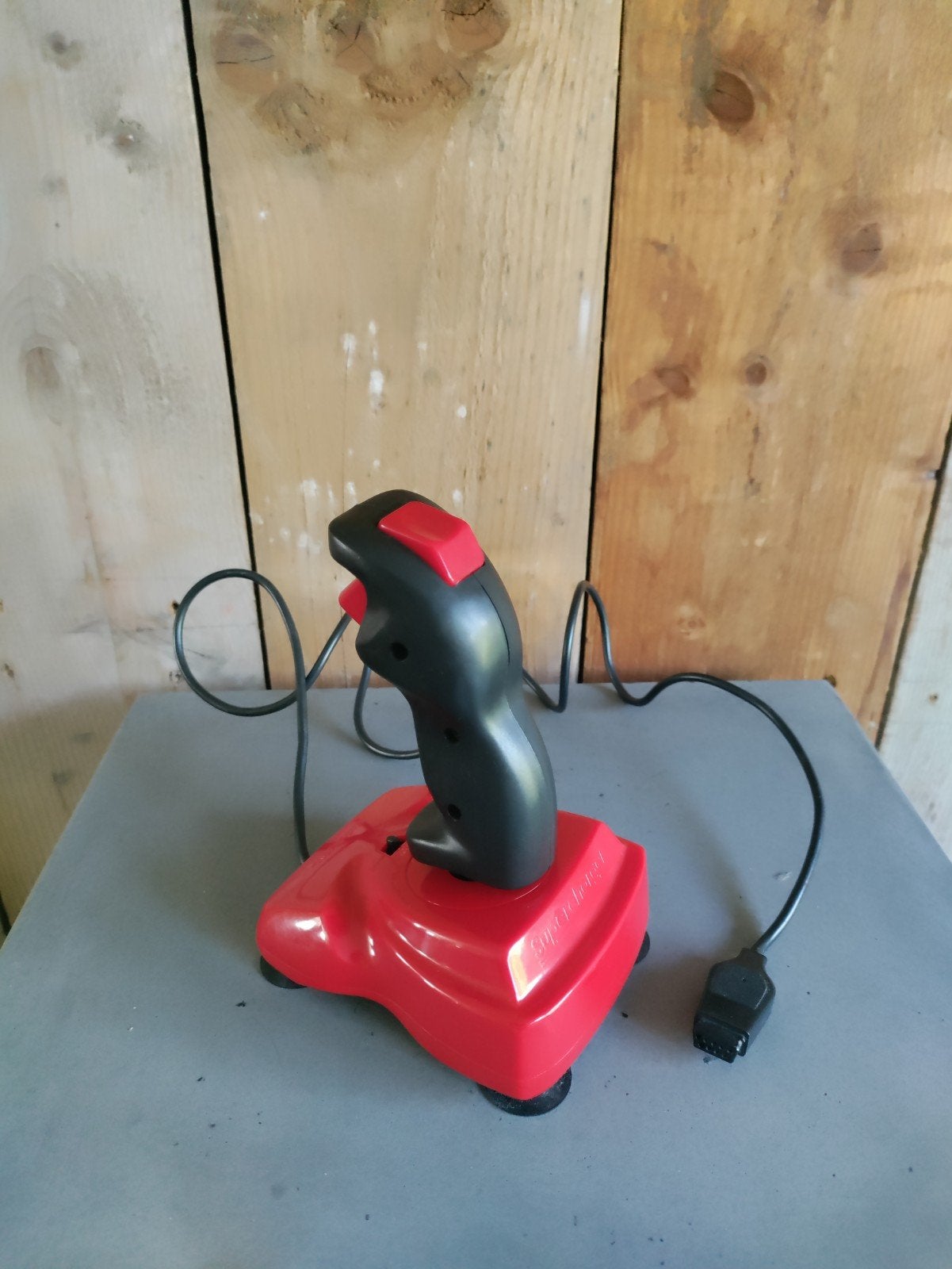 Klassieke gaming joystick Quickjoy III Supercharger, Ophalen of Verzenden, Gebruikt