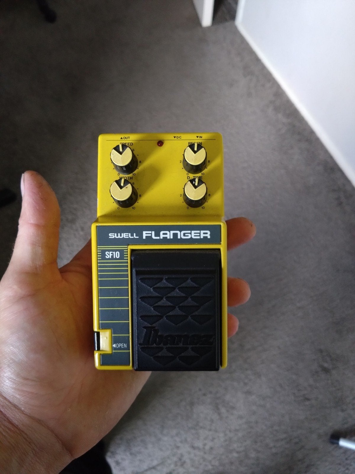 ibanez swell flanger DEFECT, Muziek en Instrumenten, Ophalen of Verzenden, Gebruikt