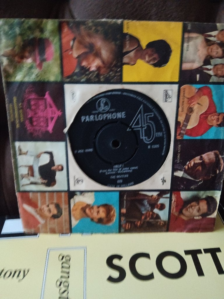 the beatles - help   c, Gebruikt, 7 inch, Ophalen of Verzenden, Pop