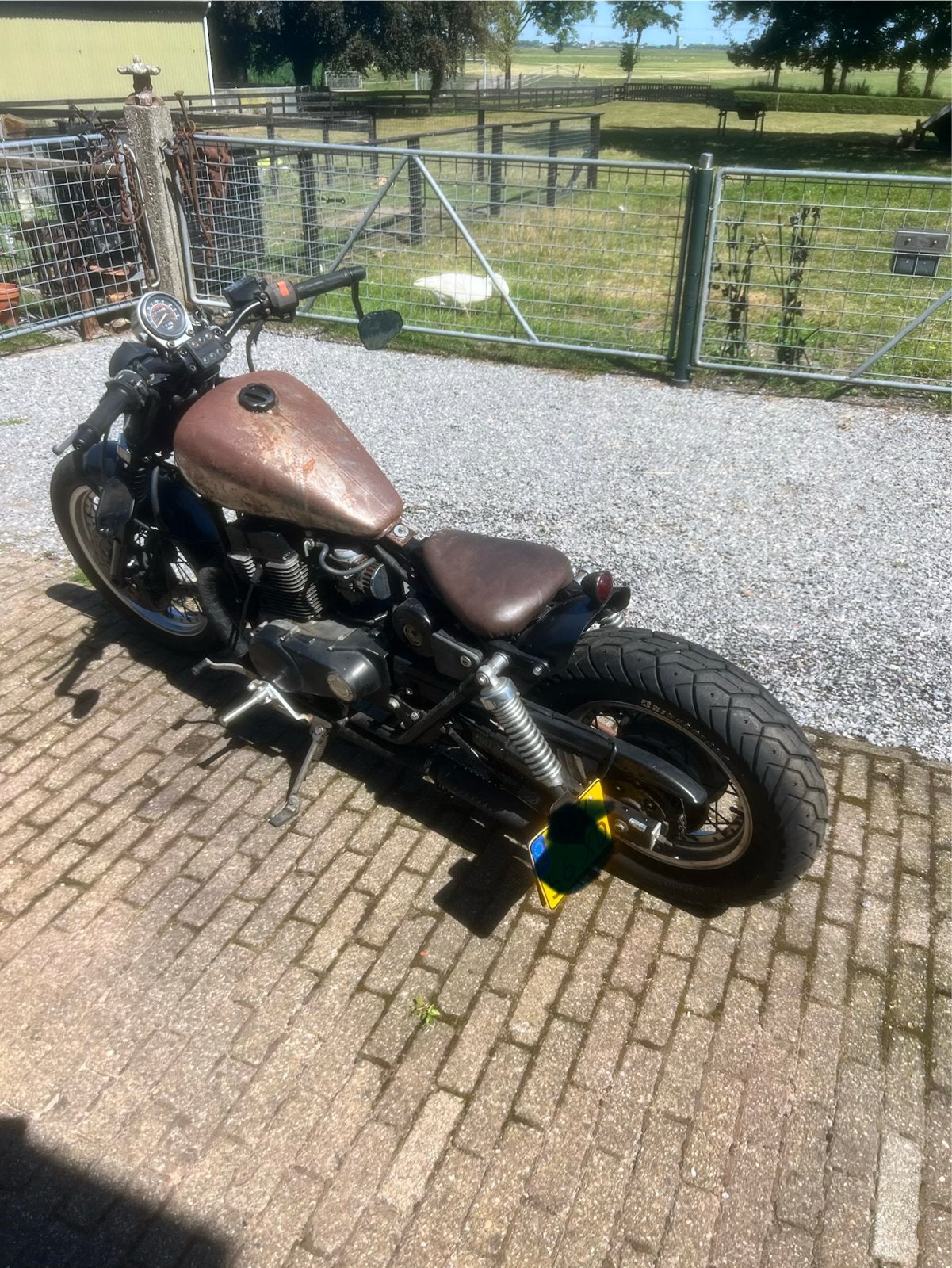 Honda CMX450 Bobber Custom – 450cc – Project, 450 cc, 2 cilinders, Gebruikt, Particulier