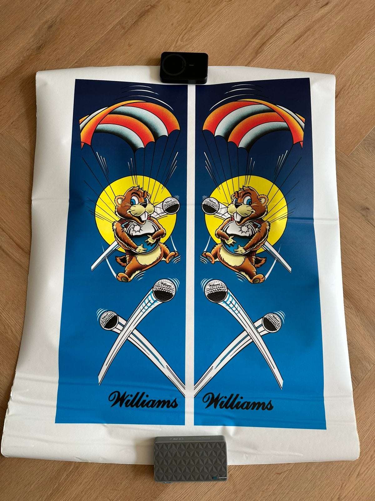 Williams No Good Gofers kopkast stickers, Ophalen of Verzenden, Nieuw, Onderdeel of Defecte kast, Williams