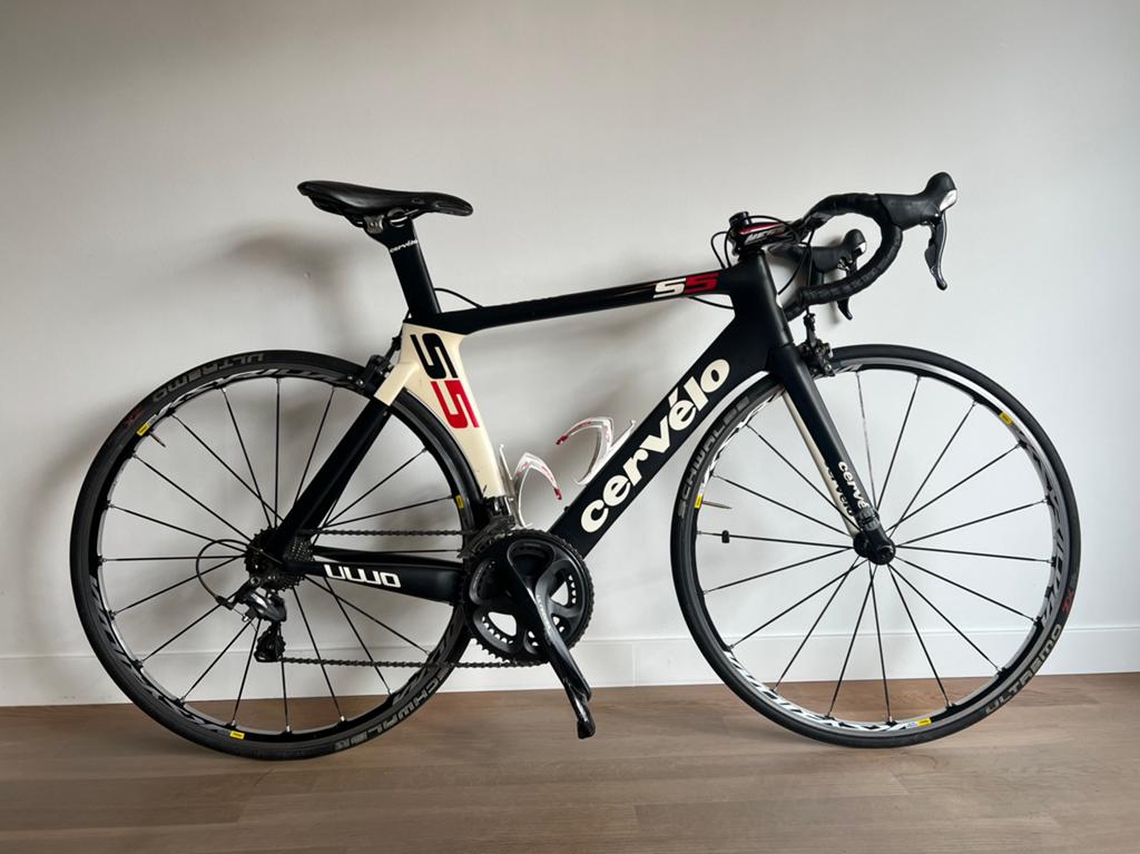 Cervelo S5 Racefiets Shimano Ultegra Afgemonteerd Carbon, Overige merken, Gebruikt, Carbon, 49 tot 53 cm