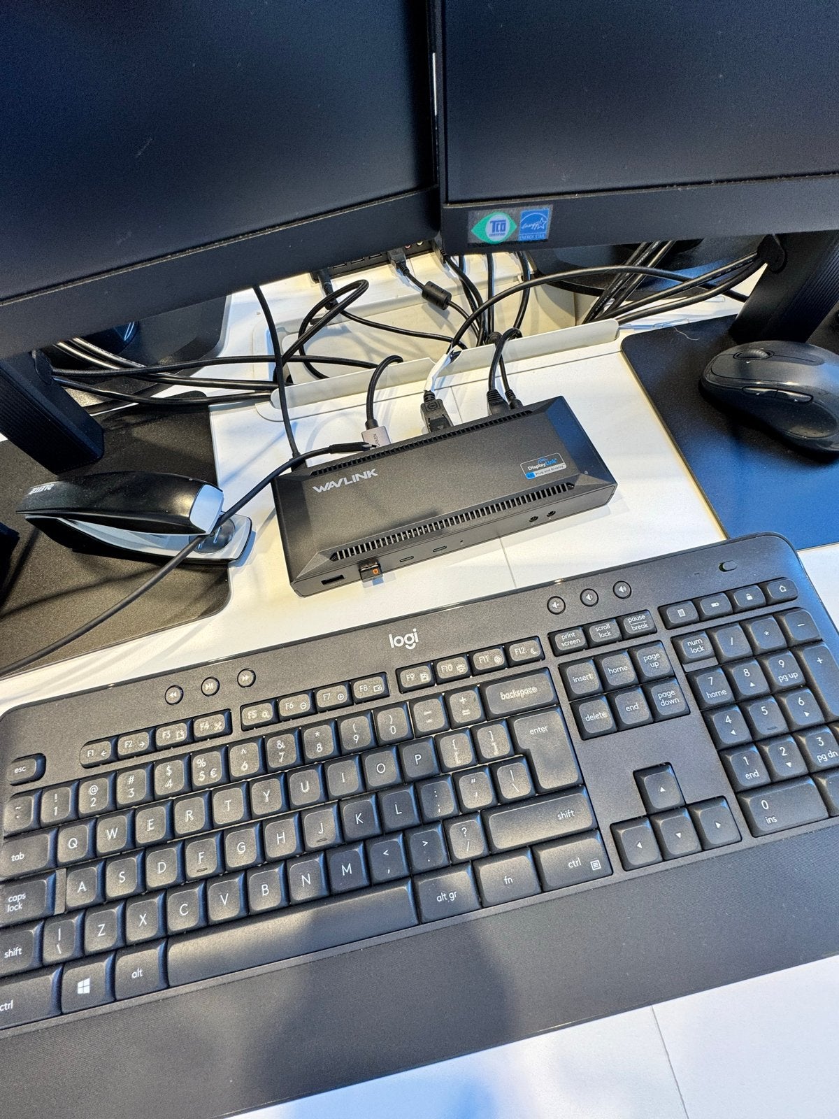 1x Wavlink/1x HP Docking Station - USB-C Hub voor Laptop, Ophalen, Gebruikt, Docking station, Laptop