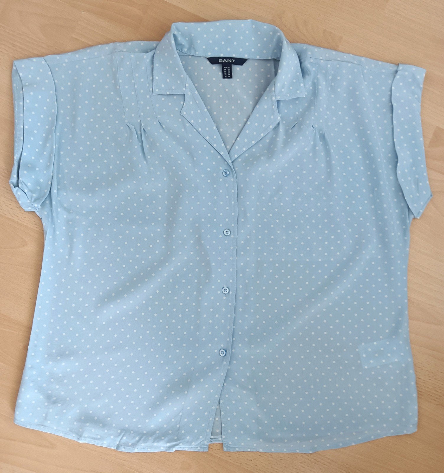 Gant zijden blouse in maat 42/44 topstaat, Kleding | Dames, Ralph Lauren, Ophalen of Verzenden, Zo goed als nieuw, Maat 42/44 (L)