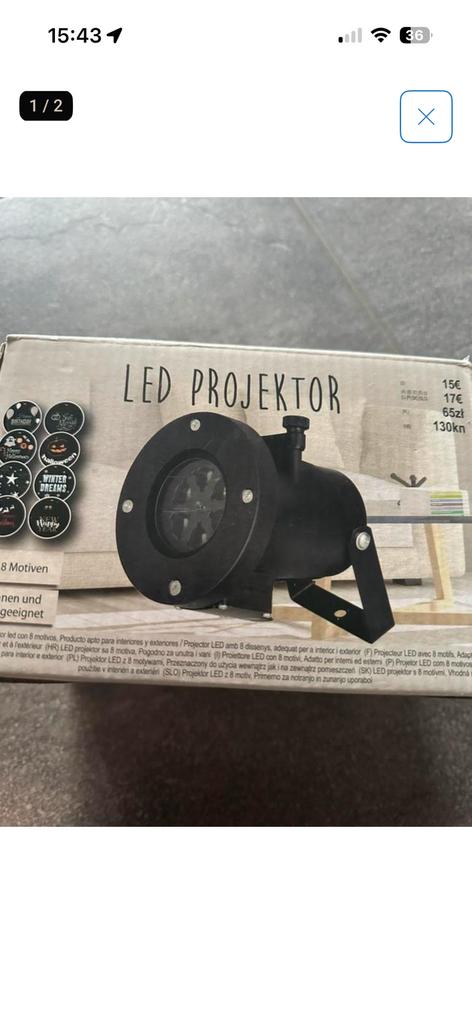 projector, Ophalen of Verzenden, Zo goed als nieuw, Halloween of Griezel
