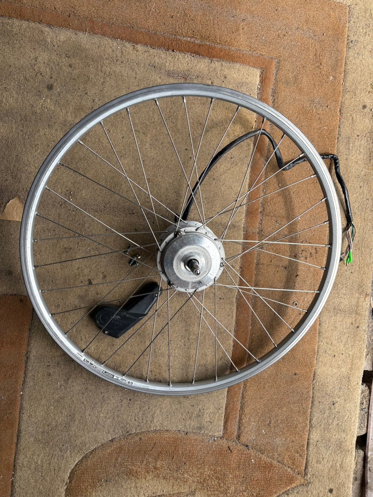 Sanyo Dynamotor voorwielmotor elektrische fiets, Ophalen of Verzenden, Zo goed als nieuw, Elektrische fiets, Motor