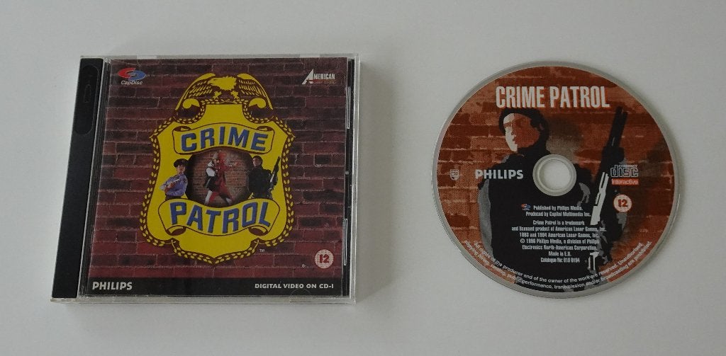 Crime Patrol compleet voor Philips CD-i, Spelcomputers en Games, 1 speler, Zo goed als nieuw, Vanaf 3 jaar, Ophalen