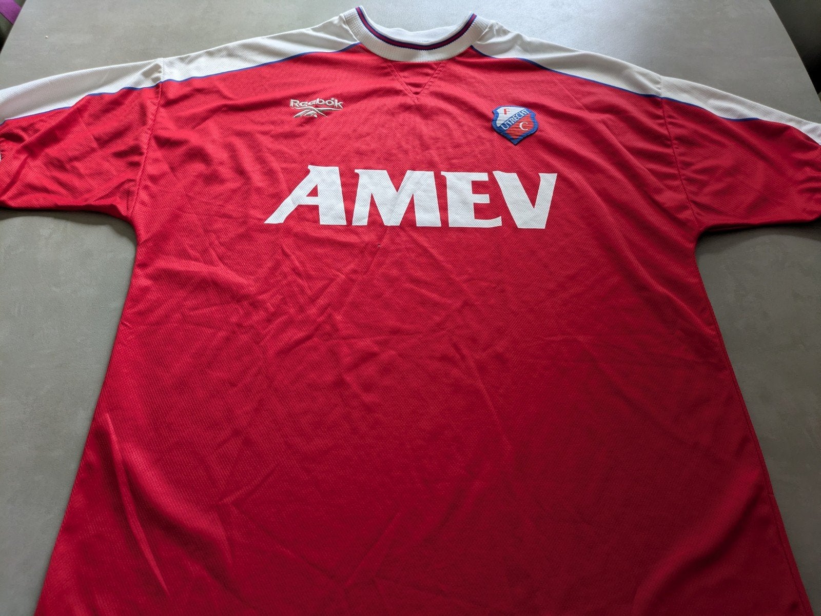 Voetbalshirt FC Utrecht vintage shirt 1998 Zeldzaam, Maat XL, Ophalen of Verzenden, Zo goed als nieuw, Shirt
