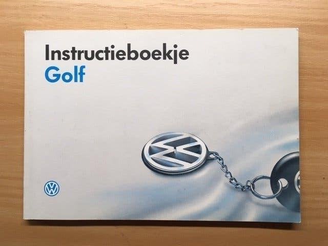 Volkswagen Golf Instructieboekje   1991   NL, Ophalen of Verzenden