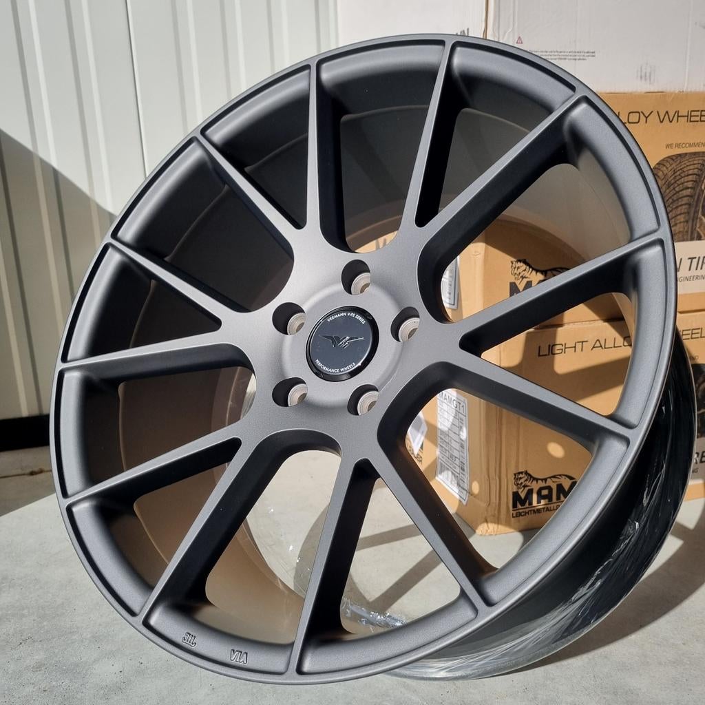 Nieuwe Veemann VFS23 Breedset Velgen - Gunmetal, Velg(en), Nieuw, 235 mm, Personenwagen