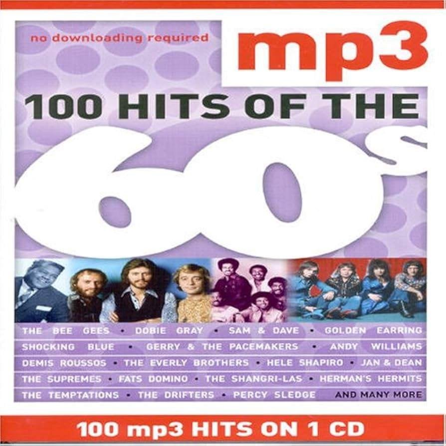 MP3 - 100 Hits of the 60's - Nieuw in Folie., Ophalen of Verzenden, Nieuw in verpakking, Pop, Verzamelalbum