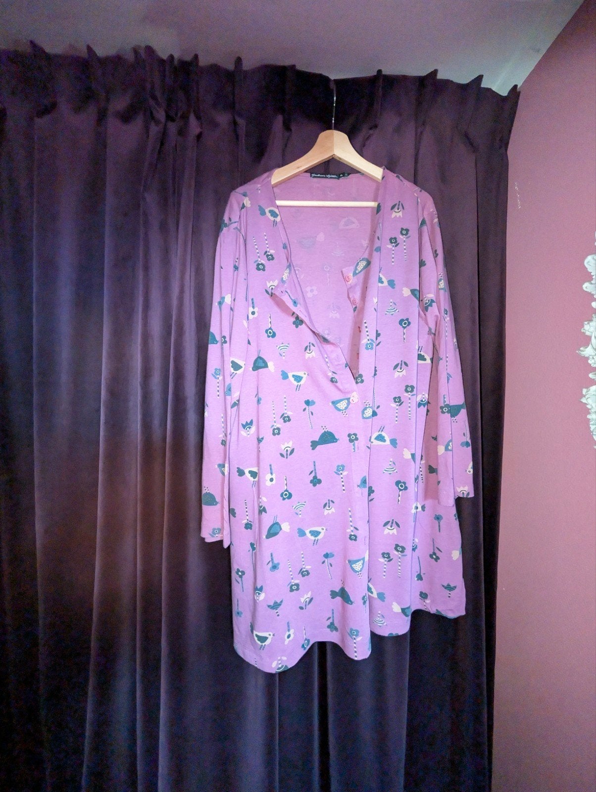 Gudrun Sjoden lange blouse / tuniek - Oud roze (XL), Verzenden, Maat 46/48 (XL) of groter, Zo goed als nieuw, Roze