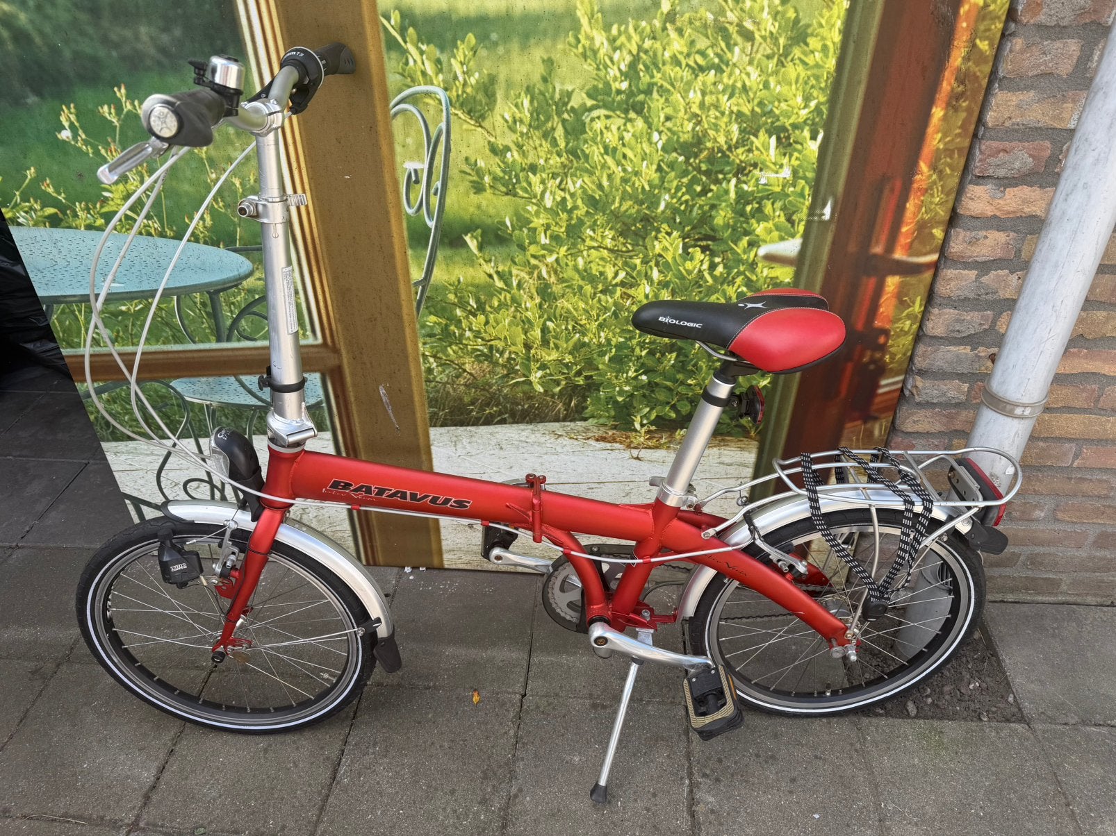 Batavus intro versa vouwfiets, Fietsen en Brommers, Fietsen | Vouwfietsen, Ophalen, Zo goed als nieuw, 20 inch of meer, Batavus