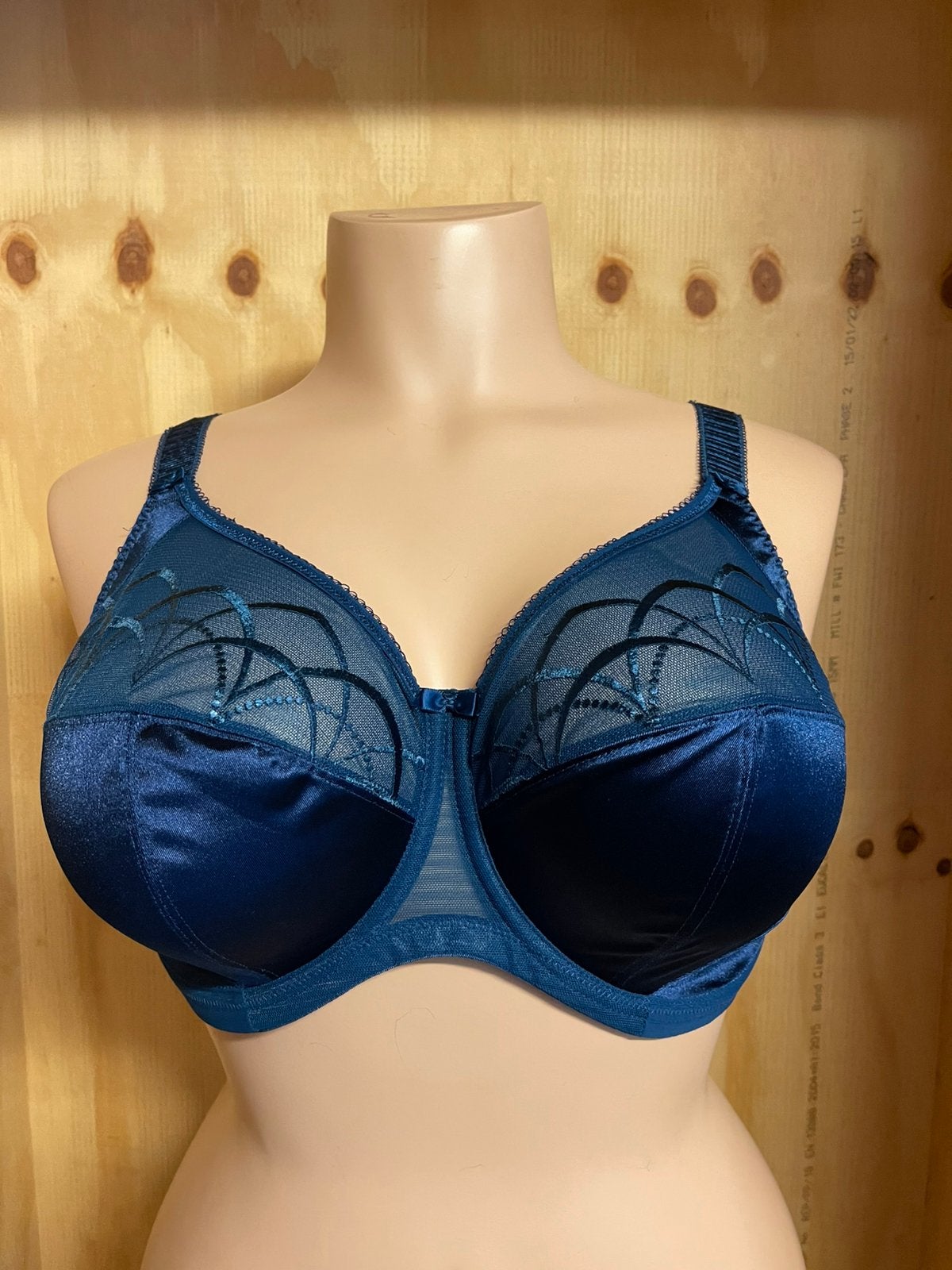 Elomi bh maat 85h model cate, Verzenden, Blauw, BH