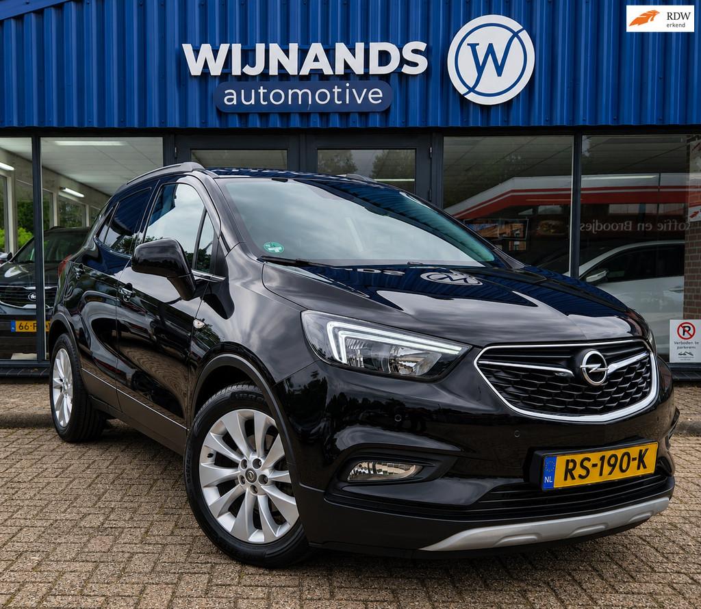 Opel Mokka X 1.4 Turbo Innovation Automaat Trekhaak Keyless, Auto's, Opel, 15 km/l, Zwart, Leder, SUV of Terreinwagen