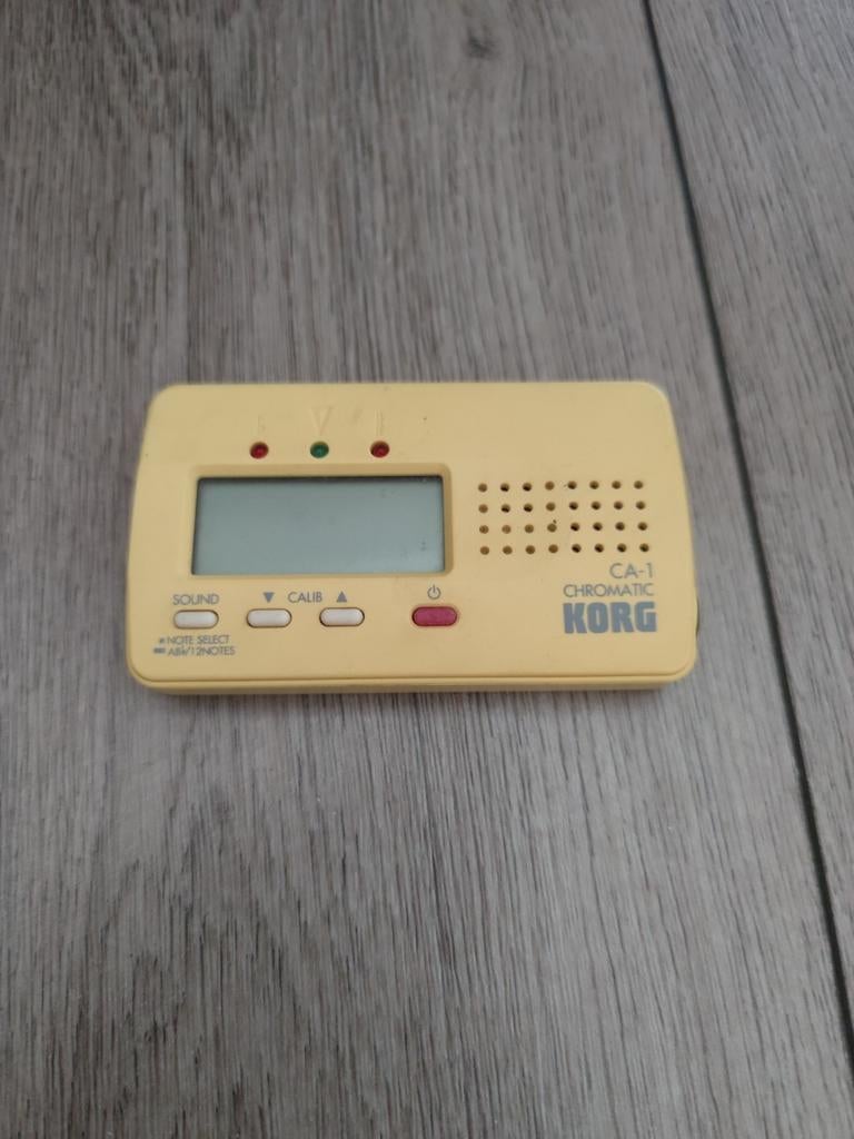 Korg CA-1 Chromatisch Stemapparaat voor Gitaar, Ophalen of Verzenden, Zo goed als nieuw