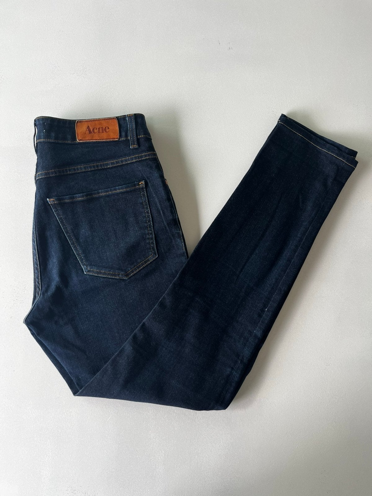 Acne Studios Needle High Waist Skinny Jeans W30 L34, Kleding | Dames, Acne Studios, Blauw, Overige jeansmaten, Ophalen of Verzenden