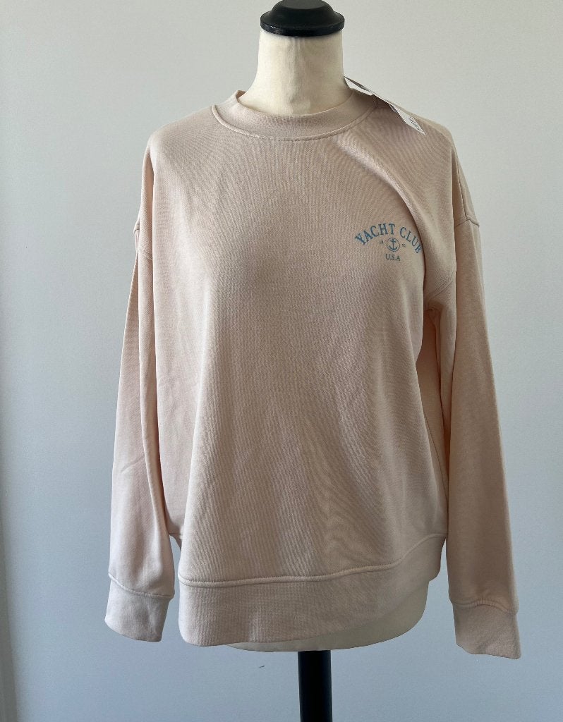 Nieuw beige blauw Primark sweater Yacht Club XS 34 oversized, Kleding | Dames, Primark, Beige, Nieuw, Ophalen of Verzenden