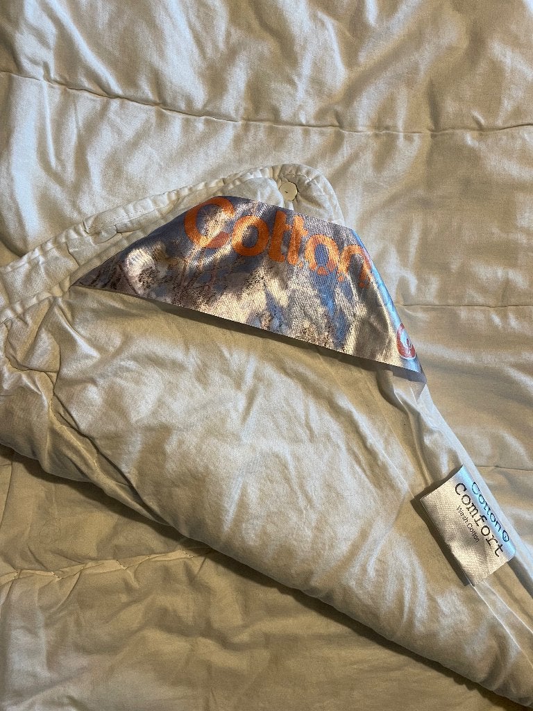 Peuterdekbed 4 seizoenen 120x150, Kinderen en Baby's, Kinderkamer | Beddengoed, Ophalen, Gebruikt, Jongetje of Meisje, Wit