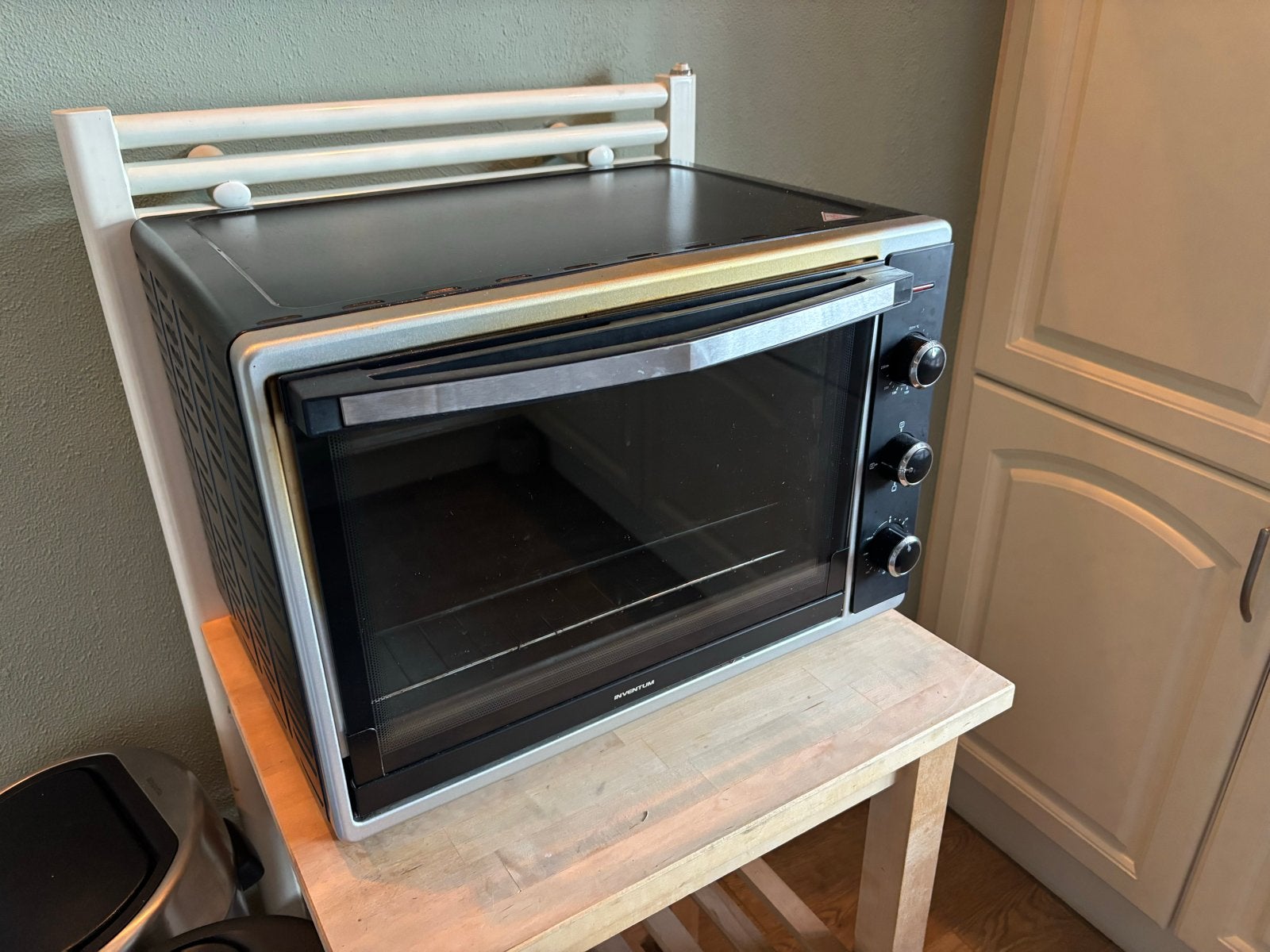 Inventum Oven met Hetelucht, Grill & Onderwarmte, Witgoed en Apparatuur, Ophalen, Gebruikt, Hete lucht, Heteluchtoven