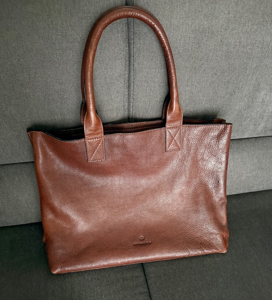 Reistas, Sieraden, Tassen en Uiterlijk, Tassen | Reistassen en Weekendtassen, 40 tot 60 cm, Bruin, Minder dan 35 cm, Zo goed als nieuw