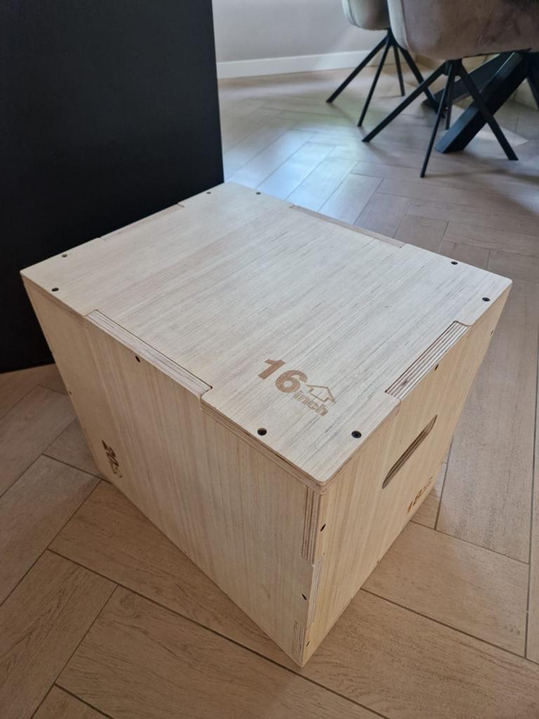 Plyobox - 3-in-1 Houten Springbox voor Crossfit & Fitness, Ophalen, Zo goed als nieuw, Benen, Overige typen