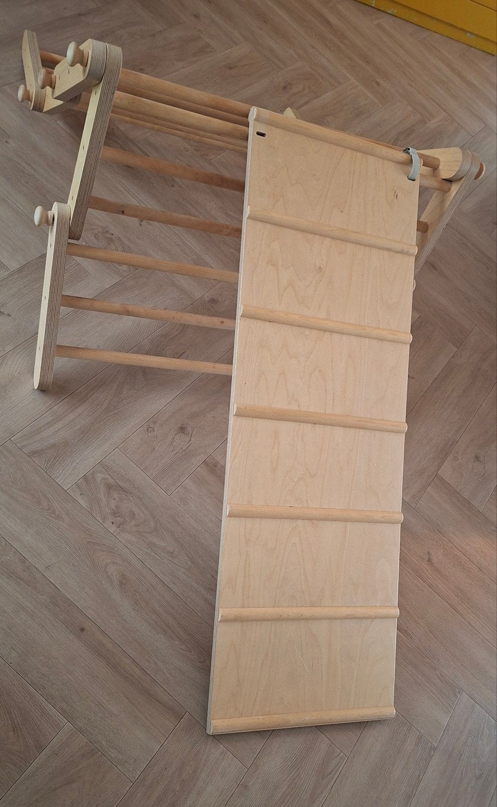 Ette tete - Fipitri Pikler Driehoek met Glijbaan/Klimplank, Kinderen en Baby's, Ophalen, Gebruikt, Glijbaan