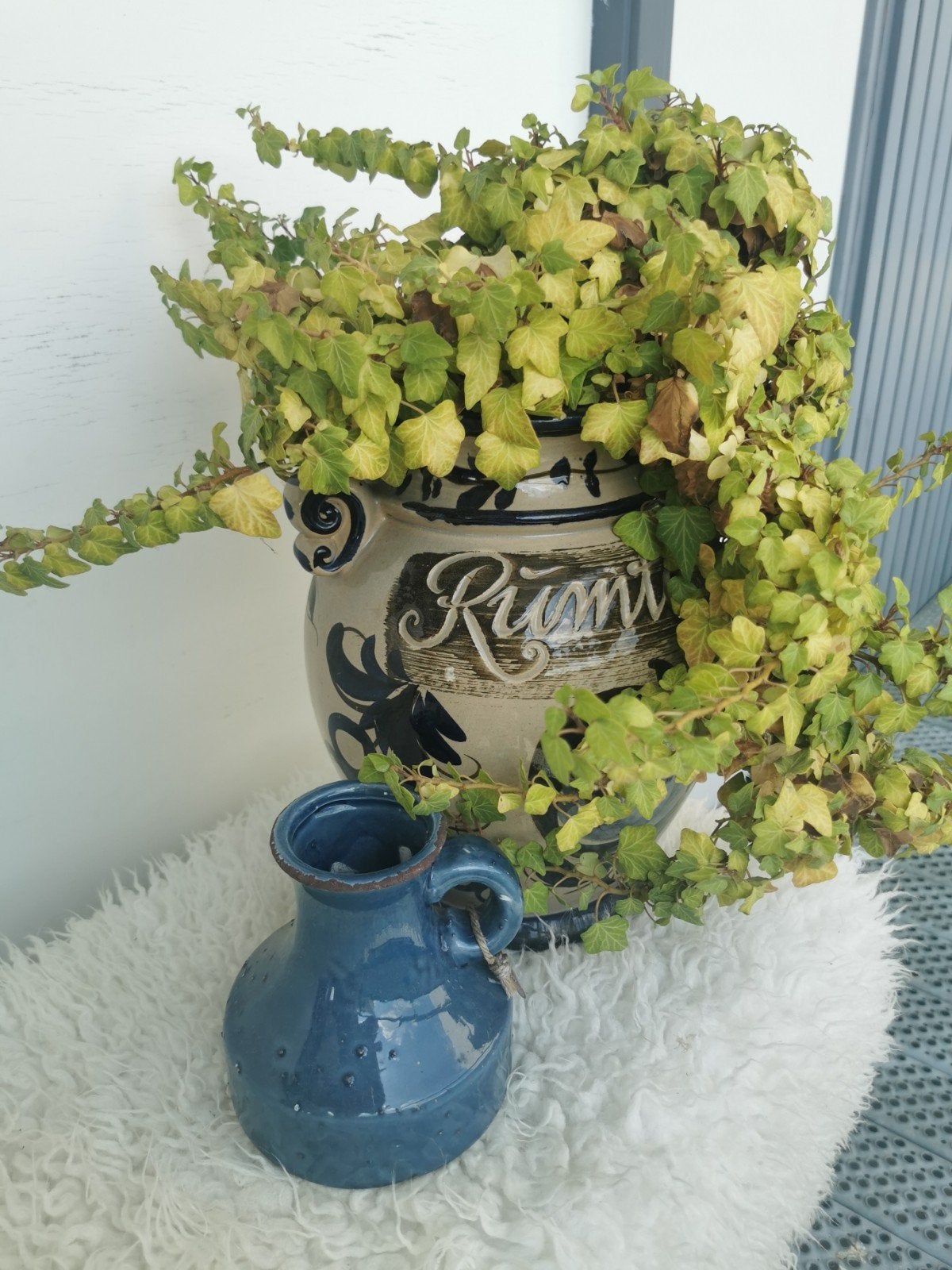 vaasje, pot en plant, Ophalen