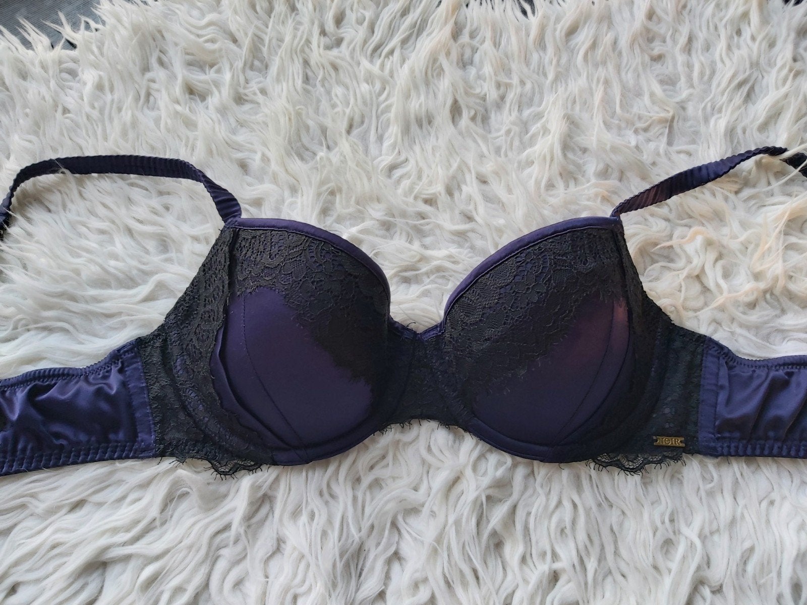Chique BH van Hunkemoller Noir maat 70C, Hunkemöller, Ophalen of Verzenden, Blauw, BH