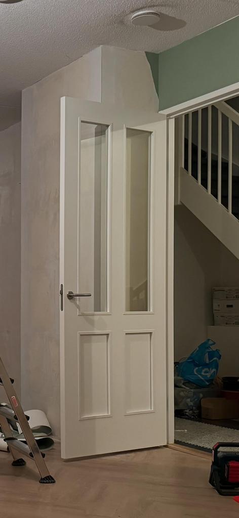 Berkvens binnen deuren paneel en vlakke deuren, Ophalen, Binnendeur, 200 tot 215 cm, Glas