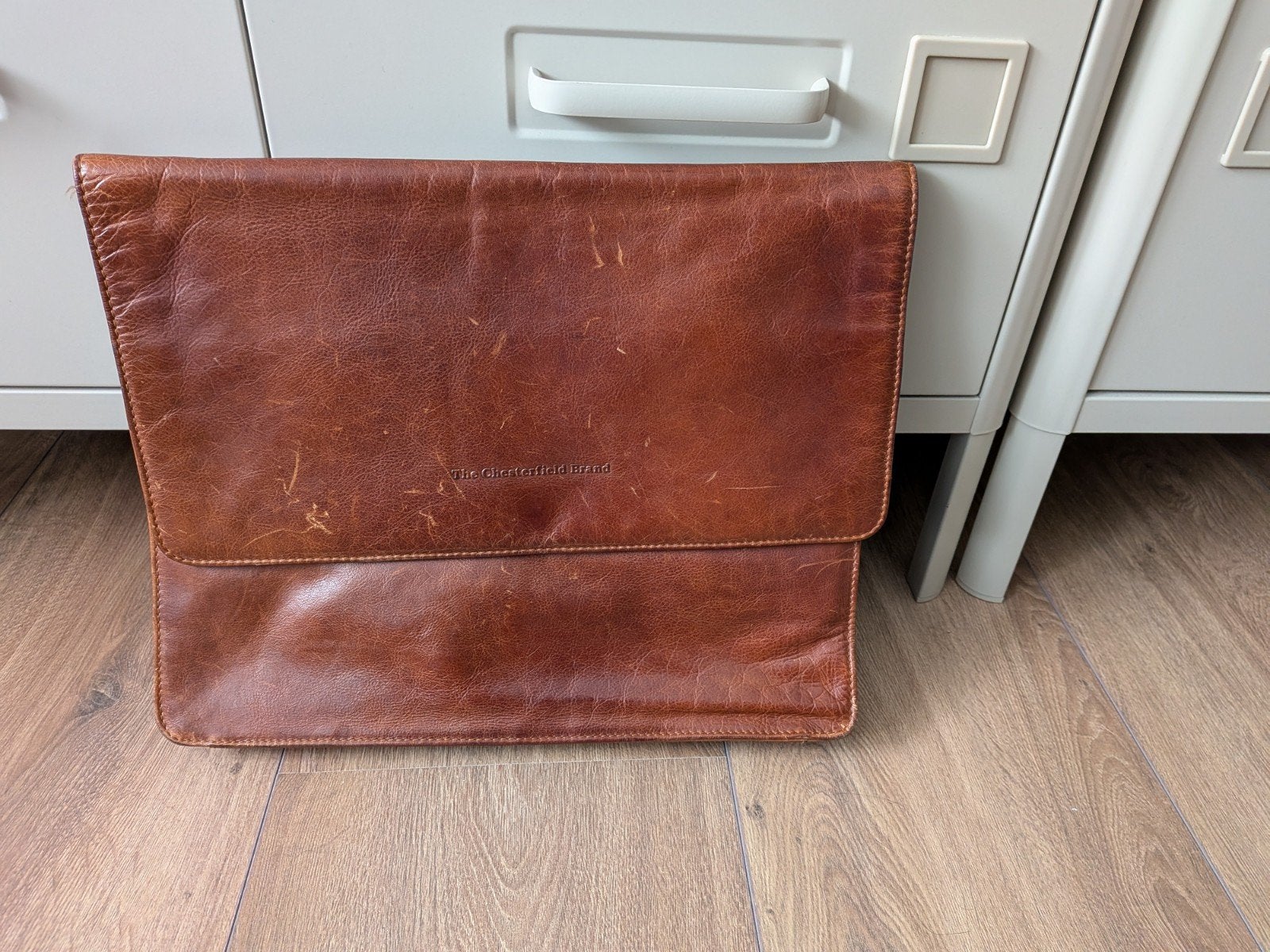 The Chesterfield Brand Leren Documentenmap, Computers en Software, Laptoptassen, Ophalen, 14 inch, Aktetas