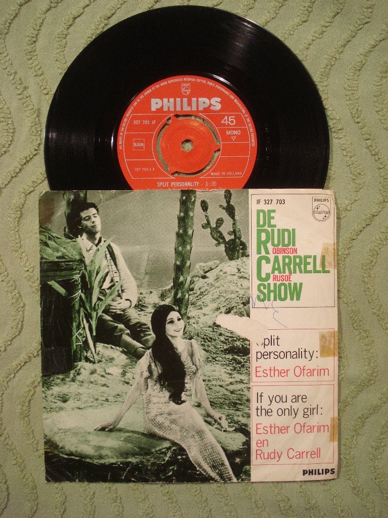 Esther Ofarim 7" Vinyl Single: ‘Split personality’ (NL), Cd's en Dvd's, Ophalen of Verzenden, Gebruikt, 7 inch, Pop